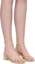 rag & bone Beige Gemma Strappy Heeled Sandals