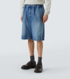 Plan C Denim Bermuda shorts