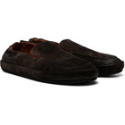 Marsèll Brown Scatopelle Suede Loafers