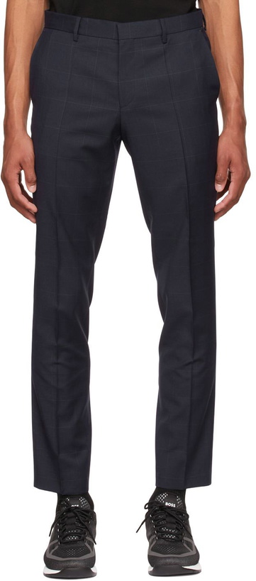 Photo: Hugo Navy Wool Trousers