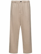 JIL SANDER - Wool Flannel Pants
