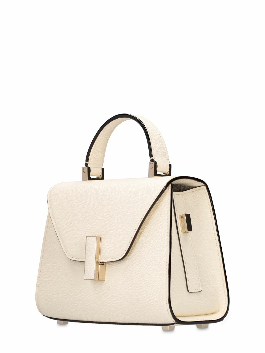 VALEXTRA - Micro Iside Grained Leather Bag Valextra