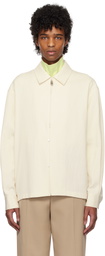 LE17SEPTEMBRE Beige Zip & Button Front Jacket