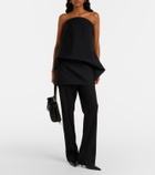 Balenciaga Peplum bustier dress