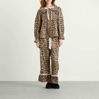 Damson Madder Women's Felice PJ Set in Leopard