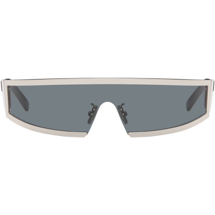 Photo: Givenchy Silver Square Sunglasses