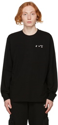 Off-White Black Logo Long Sleeve T-Shirt