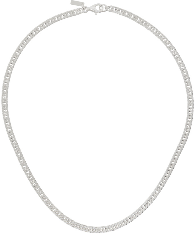 Photo: Hatton Labs Silver Mini Curb Necklace