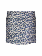 MARANT ETOILE Arona Printed Cotton Mini Skirt