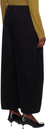 Toogood Black 'The Etcher' Trousers