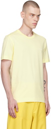 ZEGNA Yellow Embroidered T-Shirt