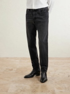 Dolce&Gabbana - Straight-Leg Logo-Appliquéd Jeans - Blue