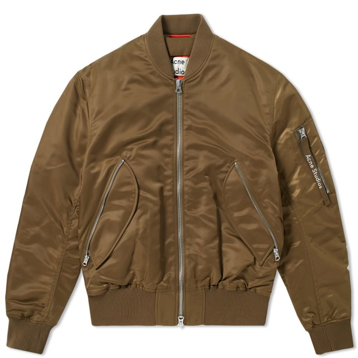 Photo: Acne Studios Makio MA-1 Jacket Green