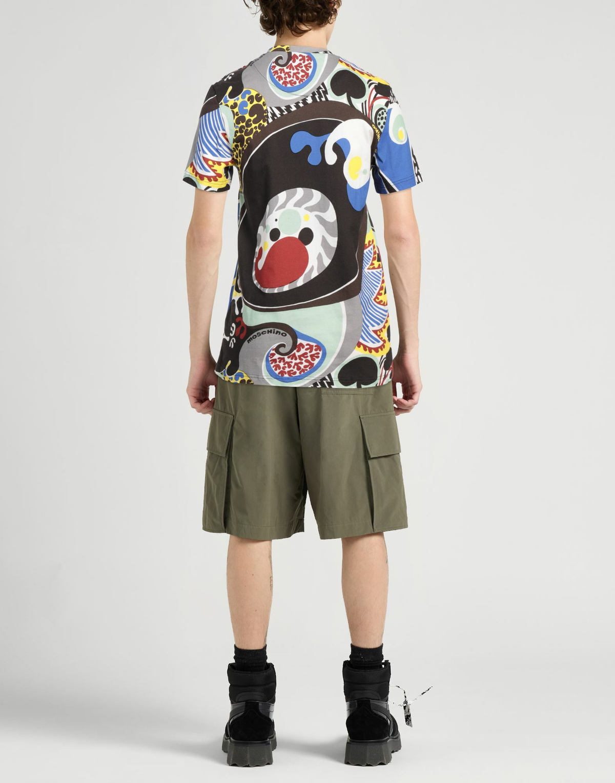 Moschino Mens T-shirt in Black