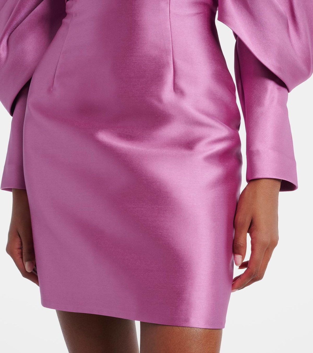 Solace London Freja satin minidress