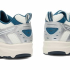 Mizuno MXR Sneakers in Snow White/Majolica Blue/Silver