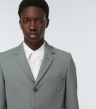 Maison Margiela - Single-breasted wool blazer