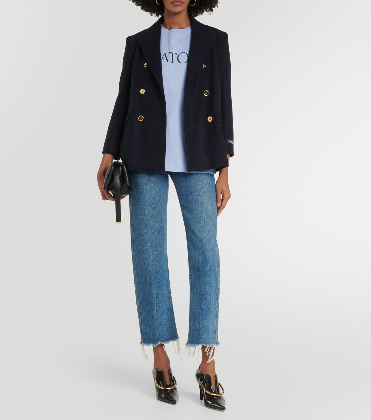 Patou Logo cotton jersey T-shirt