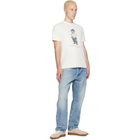 Polo Ralph Lauren White Classic Fit Polo Bear Jersey T-shirt