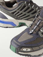 Salomon - ACS Pro Advanced Rubber-Trimmed Mesh Sneakers - Green