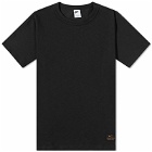 Nike Men's Life Short Sleeve Knit Top in Black/White