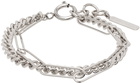 Justine Clenquet Silver Nico Bracelet