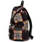 Burberry Black and Beige Archie Backpack