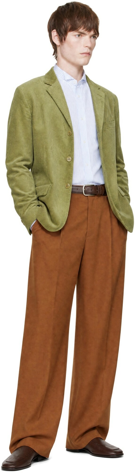 Magliano Green Corduroy Blazer