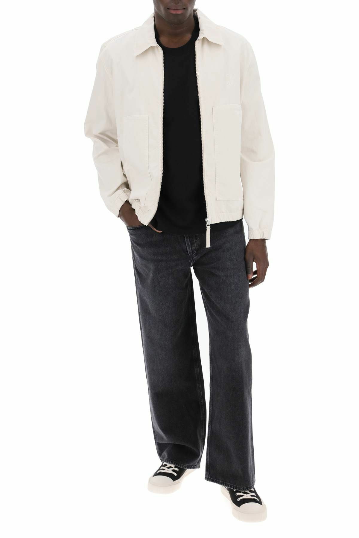 CLOSED cotton blouson jacket Neutro Closed