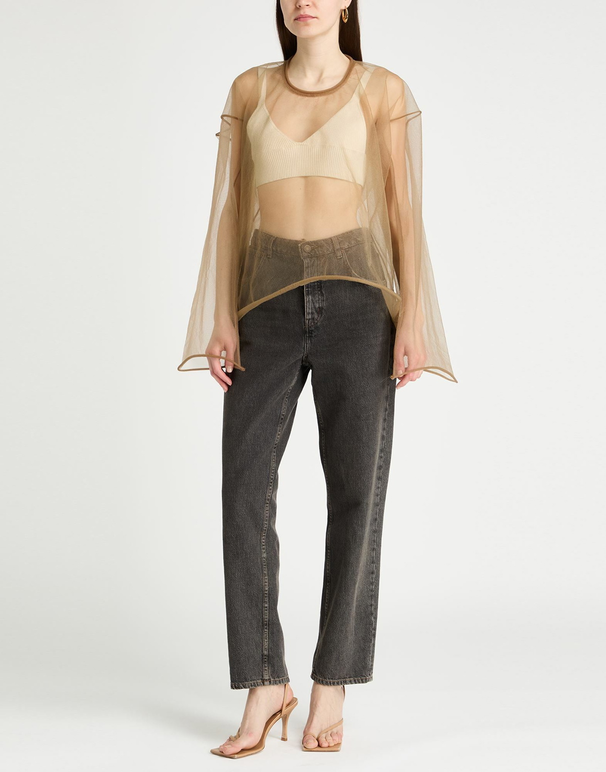Uma Wang Womens Top Khaki