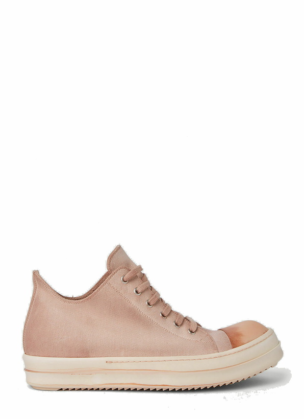 Photo: Rick Owens DRKSHDW - Faded Low Top Sneakers in Pink