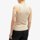 Anine Bing Women's Noel Top in Champagne