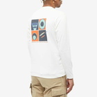 Snow Peak Men's Long Sleeve Sierra Cup T-Shirt in White