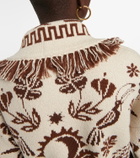 Alanui - Explosion Of Nature wool-blend cardigan
