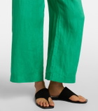 Velvet Lola linen wide-leg pants
