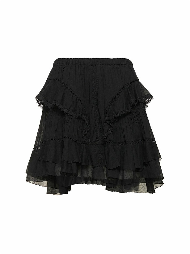 Photo: MARANT ETOILE Moana Cotton Mini Skirt