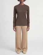 Crossley Womens T-shirt Dark in Brown