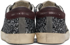 Golden Goose Gray & Silver Super-Star Classic Sneakers