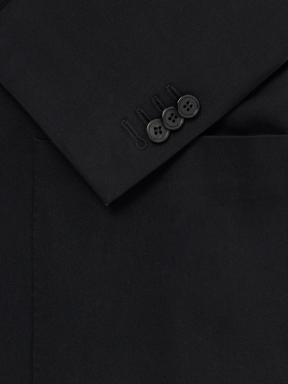 Slowear - Stretch-Cotton Gabardine Suit Jacket - Black