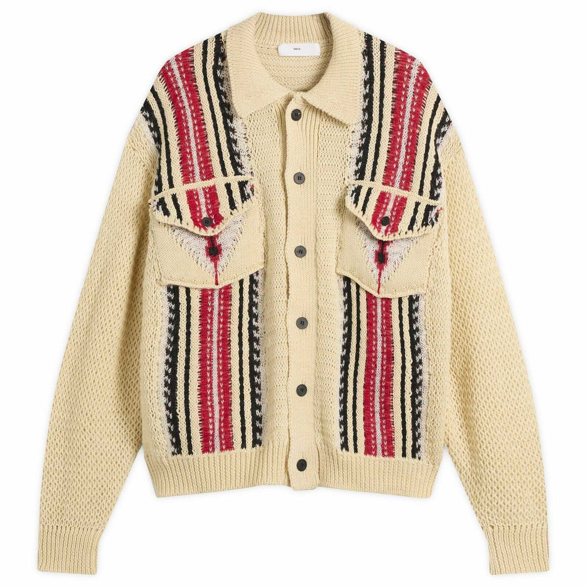 TOGA ARCHIVES Women's Mesh Knit Jacket in Off White