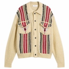 TOGA ARCHIVES Women's Mesh Knit Jacket in Off White