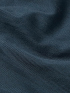 NN07 - Sleepwell Kit 5999 Cotton-Jacquard Pyijama Set - Blue