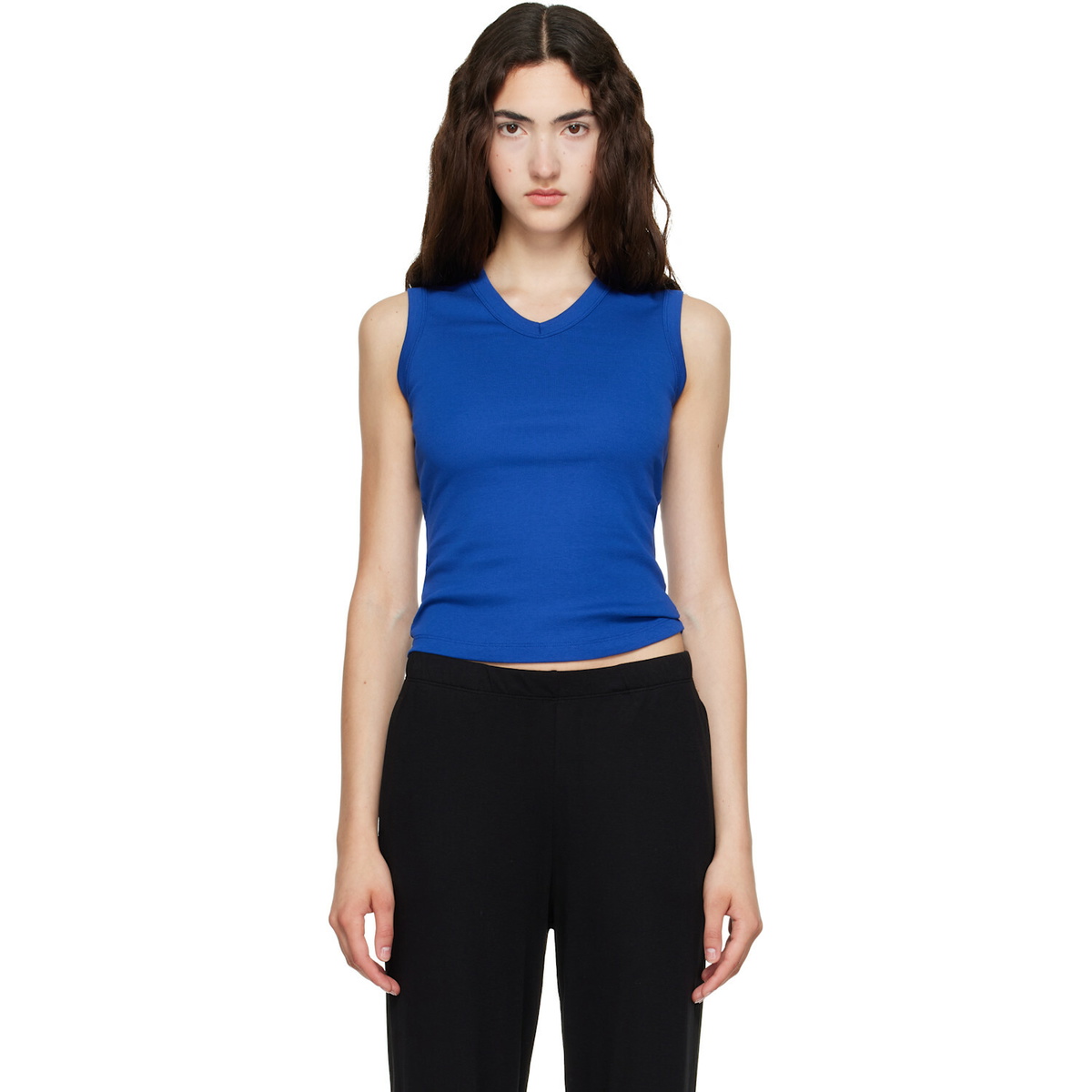 FLORE FLORE Blue Jill Tank Top