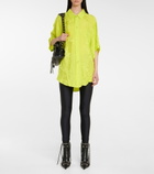 Balenciaga - Cagole leather ankle boots