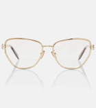 Bvlgari Serpenti Forever cat-eye glasses