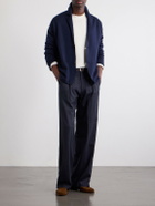 John Smedley - Narah 2 Merino Wool Blazer - Blue