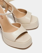 Steve Madden Liandra Heels in Natural Patent