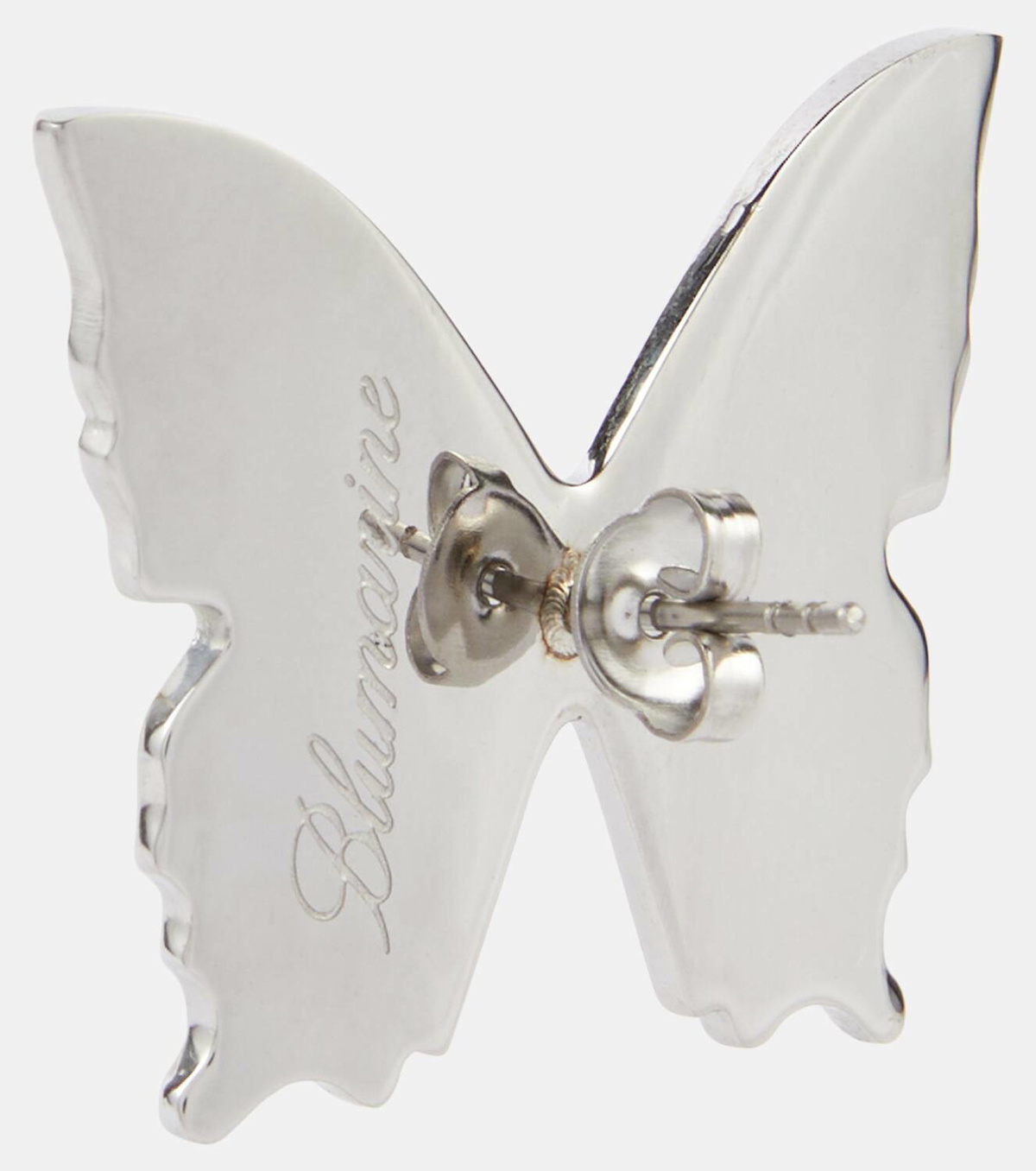 Blumarine Butterfly crystal-embellished earrings Blumarine