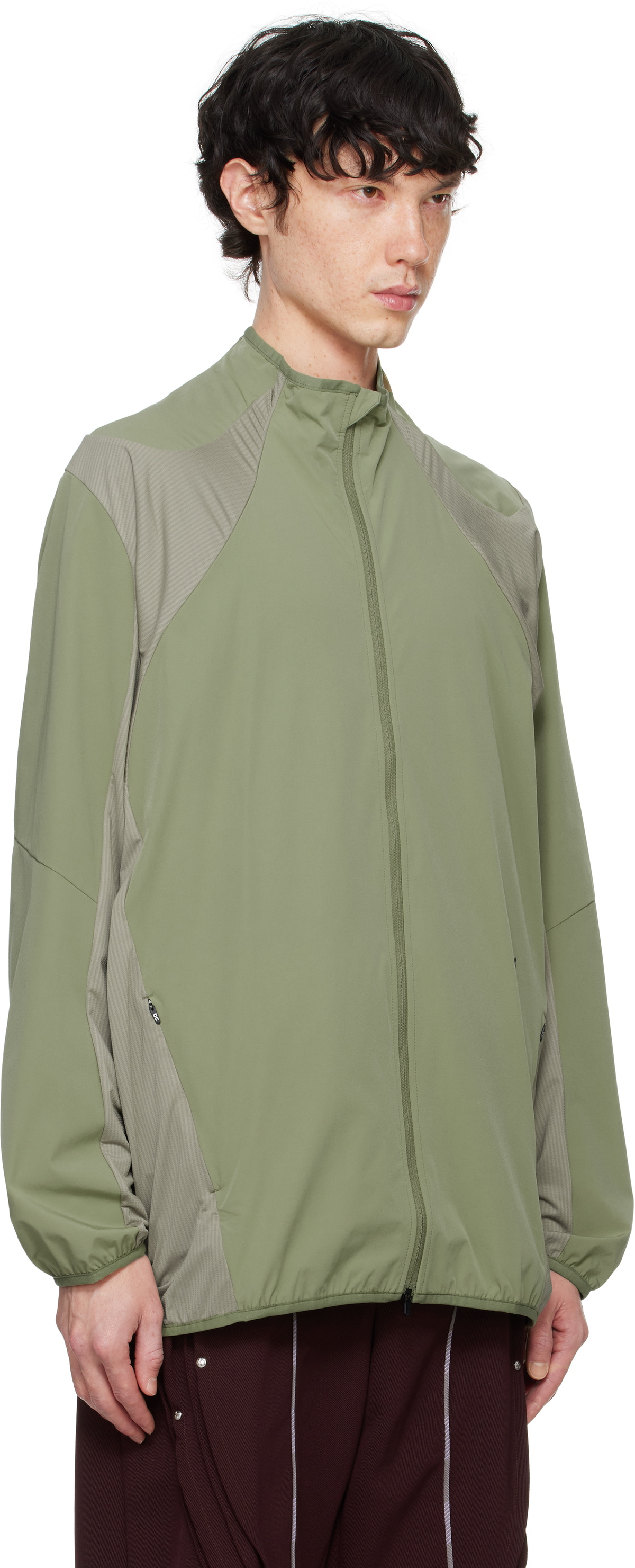 POST ARCHIVE FACTION (PAF) Khaki On Edition Breaker Jacket Post