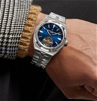 Vacheron Constantin - Overseas Tourbillon Automatic 42.5mm Stainless Steel Watch, Ref. No 6000V/110A-B544 - Blue